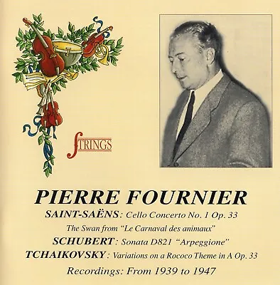 Saint-Saëns: Concerto No.1 · Tchaikovsky – “Rococo” Variations / Pierre Fournier • £6.89