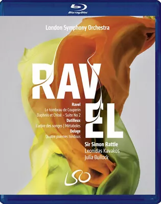 Ravel: London Symphony Orchestra (Rattle) Blu-Ray (2017) Simon Rattle Cert E 2 • £17.16