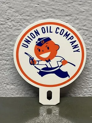 Union Oil Company Metal Plate Topper Sign Gas Station Sales Service Garage 76 • $29.99