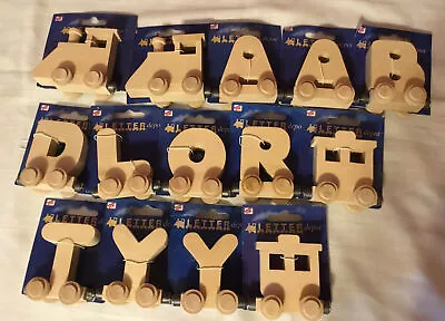 2003 Westrim Crafts Letter Depot Wooden Letters Magnetic Lot Of 15 Pieces • $30