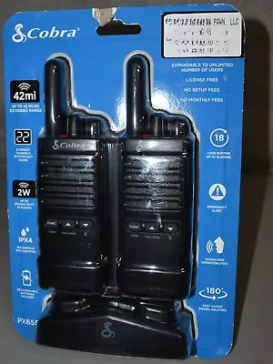 Cobra PX655 Walkie Talkies ~ NEW • $29.99