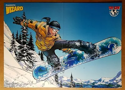 Fathom Snowboard Top Cow Comic Poster By Michael Turner • $9.50