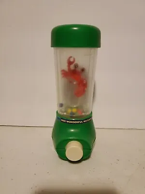 Vintage 1977 TOMY WEE WONDERFUL WATERFUL Green Crab Handheld Game Toy • $24.99