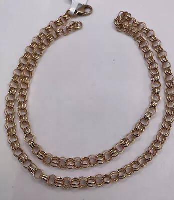 9ct Rose Gold Chain 10.5g • £295