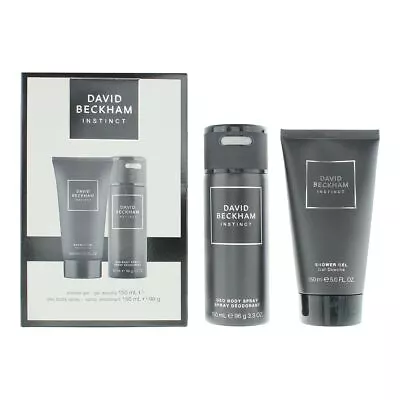 David Beckham Instinct Shower Gel 150ml + Deodorant Spray 150ml Gift Set • £12.95