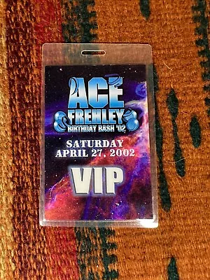 £39.55 • Buy Ace Frehley Birthday Bash 2002 VIP Pass 
