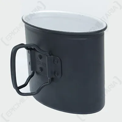 German Army Black M31 Aluminium Cup - Ww2 Repro Drinking Mug • $43.95