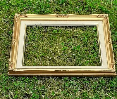 £24.95 • Buy Retro Baroque Rococo Style Photo Frame Picture Wood Ornate Gold Gilt Tint