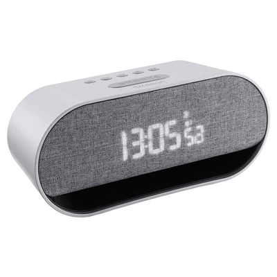 $189 • Buy Oregon Scientific Resonance Dual Bluetooth/AUX Speaker/Alarm Clock Time/Day/Date