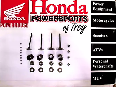 New Honda Oem Intake & Exhaust Valve Kit 2009-2012 Crf450r **no Cheap Copies** • $309.95