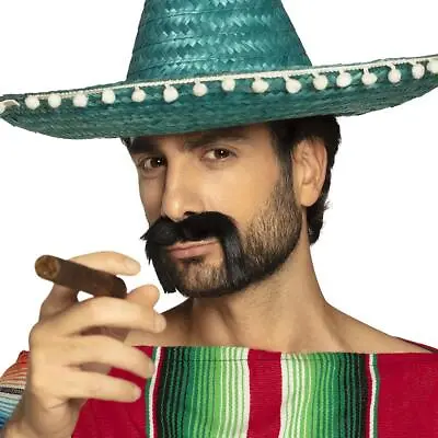 Mexican Style Moustache Fancy Dress Accessory • £3.23