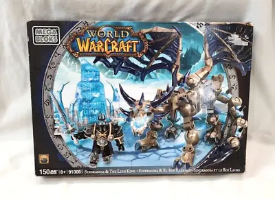 Mega Bloks World Of Warcraft Sindragosa & The Licht King SEALED RARE NEW • $72.99