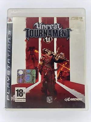 Unreal Tournament PS3 Sony PLAYSTATION 3 Game Video Game Italian Complete Pal • $8.64