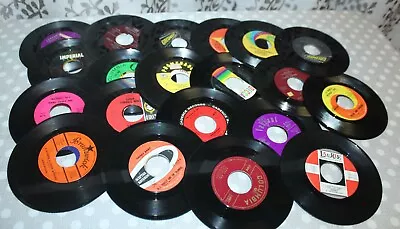 120 VINTAGE 45 Records 1950'S-60'S Rock N Roll Good For The JUKEBOX! • $9.99