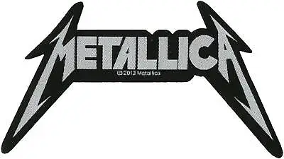 Metallica Logo Printed Patch 4  X 2.5  • $8.99