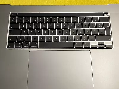 Top Case + SPANISH Keyboard +Trackpad + Battery: 2019 MacBook Pro 16  A2141 Gray • $69