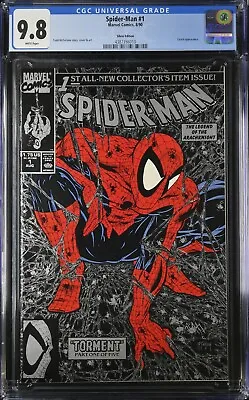 Spider-man #1 - Silver Edition - Cgc 9.8 - Todd Mcfarlane Story Cover & Art • $89.99