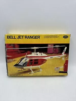 1/32 TESTORS U.S. NAVY BELL JET RANGER HELICOPTER MODEL KIT 403 In Original Box • $26