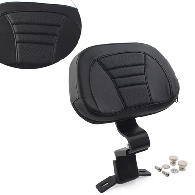 $67.63 • Buy Front Driver Rider Backrest Pad For Harley Touring CVO Road Electra Glide