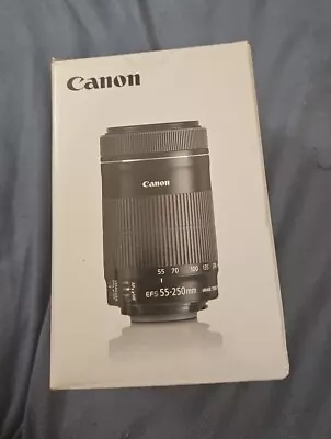 Canon EF-S 55-250mm F/4.0-5.6 IS STM Lens • $350