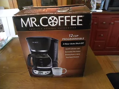 Mr. Coffee 12-Cup Programmable Coffee Maker CH Series In Box W/Instruction Book • $16.99