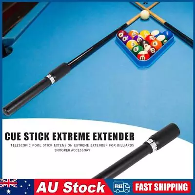 Cue Butt End Extension Extreme Extender Lengthener For 9 Balls Billiards Cue • $15.50