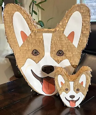 Pembroke Welsh Corgi Brown Dog | Hand Made 17” And Mini Piñata | Birthday Pinata • $39.99