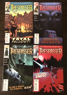 $40 • Buy Trespasser 1 2 3 4 ALTERNA Comics Optioned 2017 #1 & 2 Signed No COA