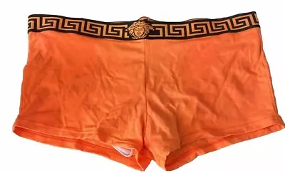 Versace Men’s Swim Shorts Size 50 Orange • $100