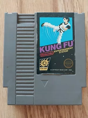 Kung Fu (Nintendo Entertainment System 1985) CLEANED TESTED AND WORKING!  • $8.99