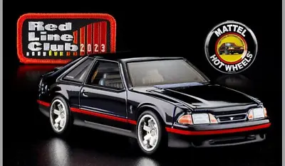 Hot Wheels Red Line Club MEMBERSHIP 2023 RLC 1993 Ford Mustang COBRA R • $36.98