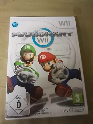 Mario Kart Wii Nintendo Wii Game PAL W/ Manual. • $7.50