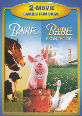 Babe / Babe : Pig In The City (2-Movie Family  New DVD • $10.99