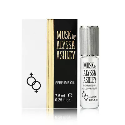 Musk By Alyssa Ashley For Women 0.25 Oz Perfume Oil Brand New • $15.89