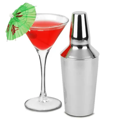 Manhattan Mini Cocktail Shaker 10oz | Cobbler Shaker • £4.99