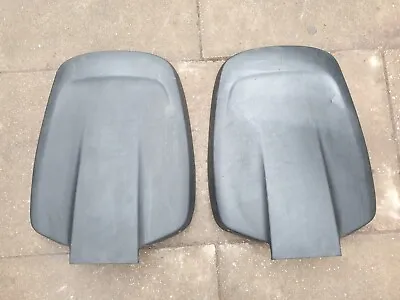 BMW E36 FRONT SEAT BACKS COVERS BLACK TOURING CONVERTIBLE COUPE SALOON 323i 328i • $62.24