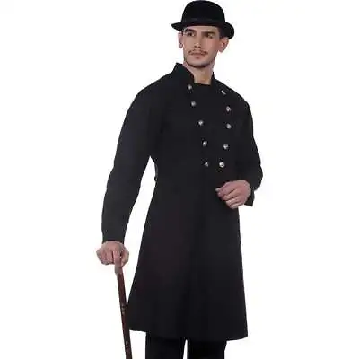 Gentlemans Coat In Black - Vampire - Victorian - Steampunk • $49.75