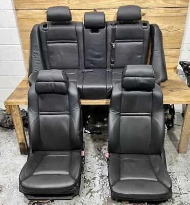 🔥 OEM 2007-2013 BMW E70 X5 Black Interior Seats Front & Rear Set • $999.99