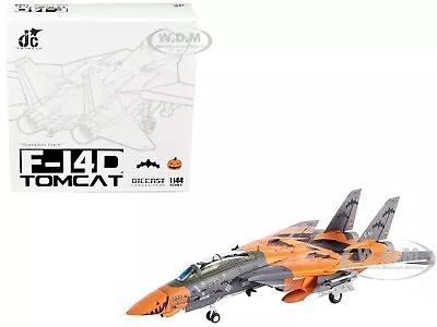 Grumman F-14d Tomcat Fighter Plane  Pumpkin Face  1/144 Jc Wings Jcw-144-f14-005 • $44.99