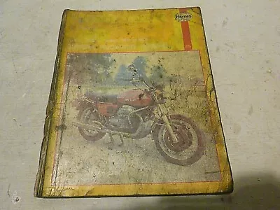 Moto Guzzi 750 850 1000 V-Twins Haynes Manual 1974 To 1978 S S3 T T3 Le Mans • $12.37