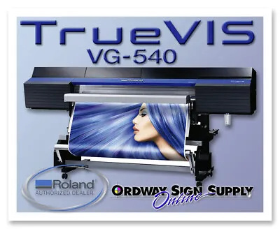 Roland TrueVIS VG-540 54  Printer/Cutter - See Video Demo • $8995