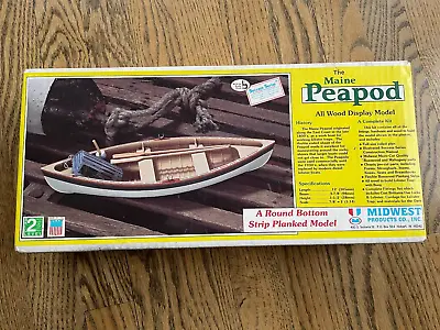 Midwest Products The Maine Peapod All Wood Display Model Kit • $20