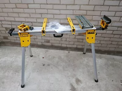 Dewalt De7033 Short Beam Mitre Saw Track Leg Stand + De7027 Roller Support • £212.89