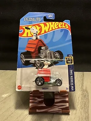 Hot Wheels Snoopy Red #78 - 2023 HW Screen Time • $6