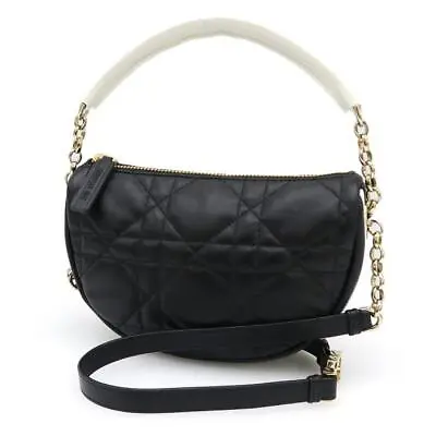 Auth Christian Dior Vibe Small Hobo Bag Macro Cannage M7200 W22xh15xd6cm F/s • $2504.98