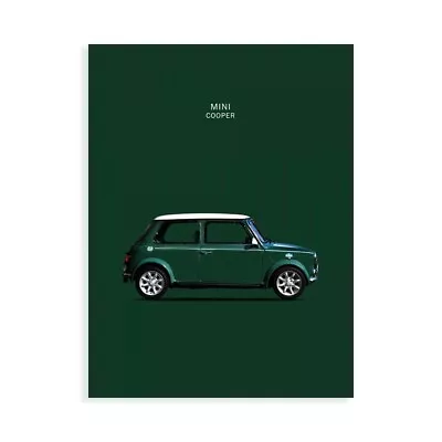 1999 Rogan Mark Mini Cooper Poster Or Picture Paper Print On Fabric • £47.55