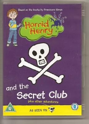 Horrid Henry: Horrid Henry And The Secret Club DVD (2008) Cert U Amazing Value • £1.92