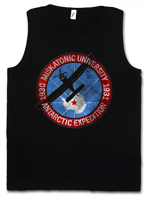 MISKATONIC UNIVERSITY III VINTAGE TANK TOP VEST Arkham Lovecraft HP Sign Cthulhu • $24.99