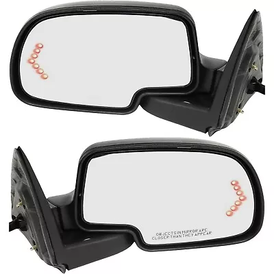 Power Mirror For 1999-2006 Chevy Silverado 1500 Heated Manual Folding Set Of 2 • $110.56