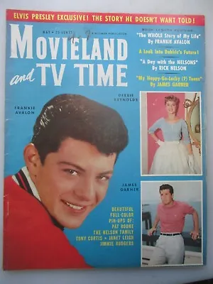 Movieland And TV Time Magazine - May 1959 Issue - Frankie Avalon Cover • $6.49